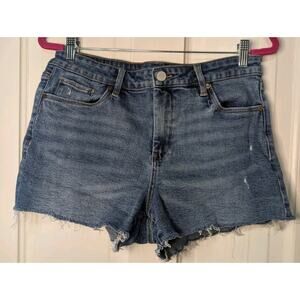Blank Nycj The Essex Denim Cut Off Shorts Women's Size 31 Blue Organic (844)